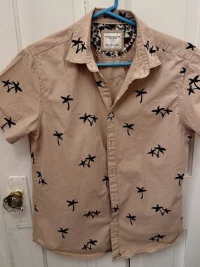 Denim & Flower Ricky Singh Medium ShortSleeved Shirt 100% Cotton